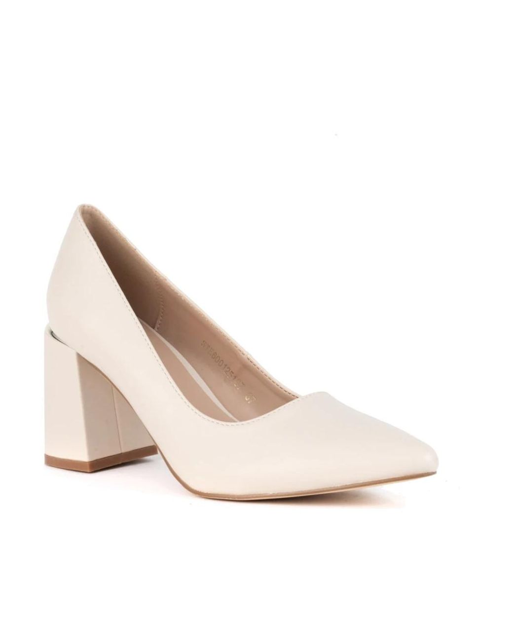 Stella York White Pumps