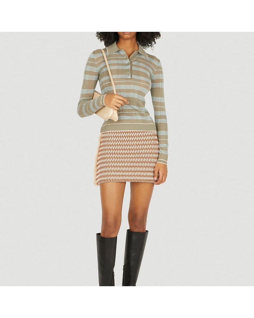 DURAZZI MILANO Orange Short Skirts
