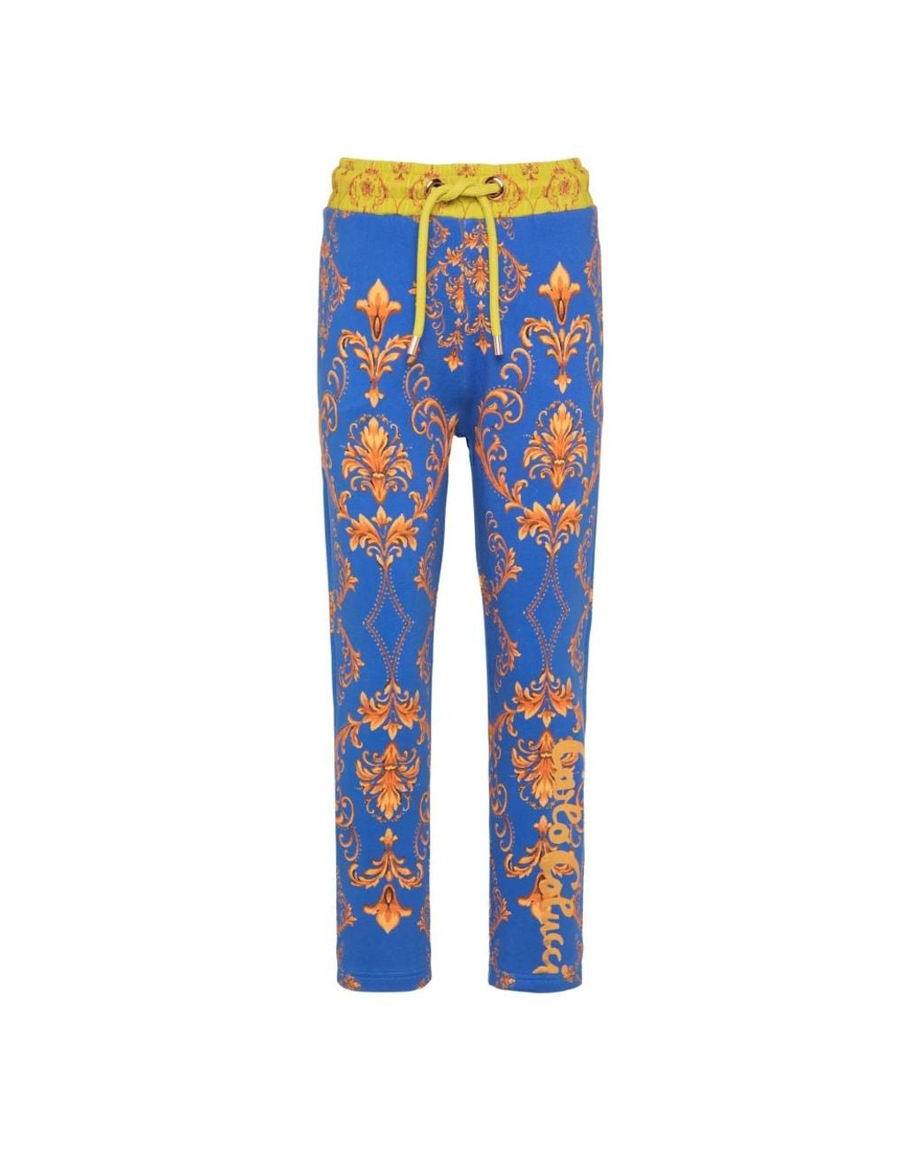 carlo colucci Blue Straight Trousers