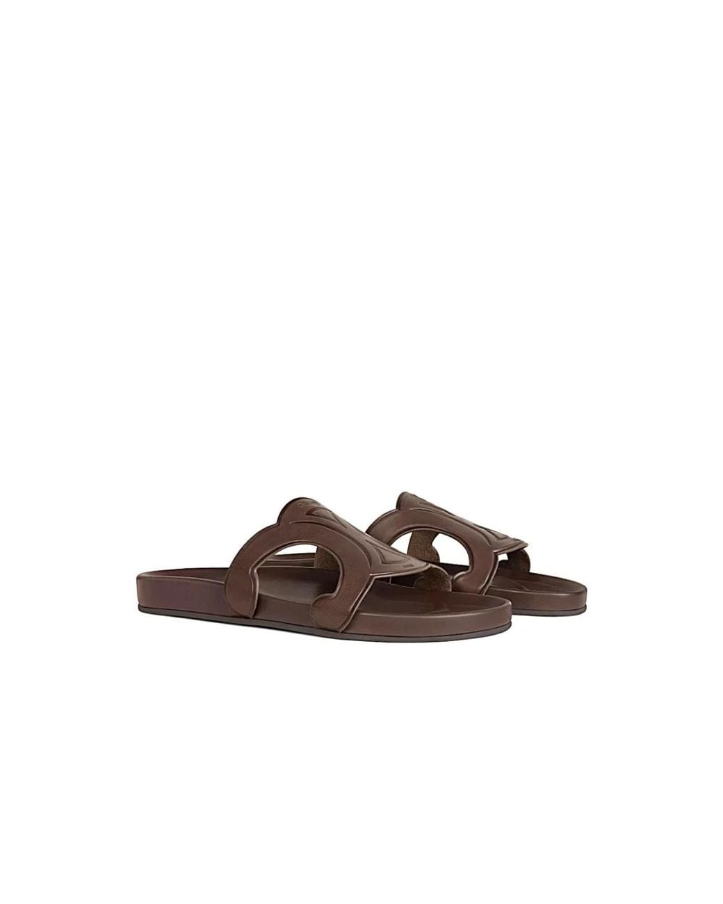 Céline Brown Sliders for men