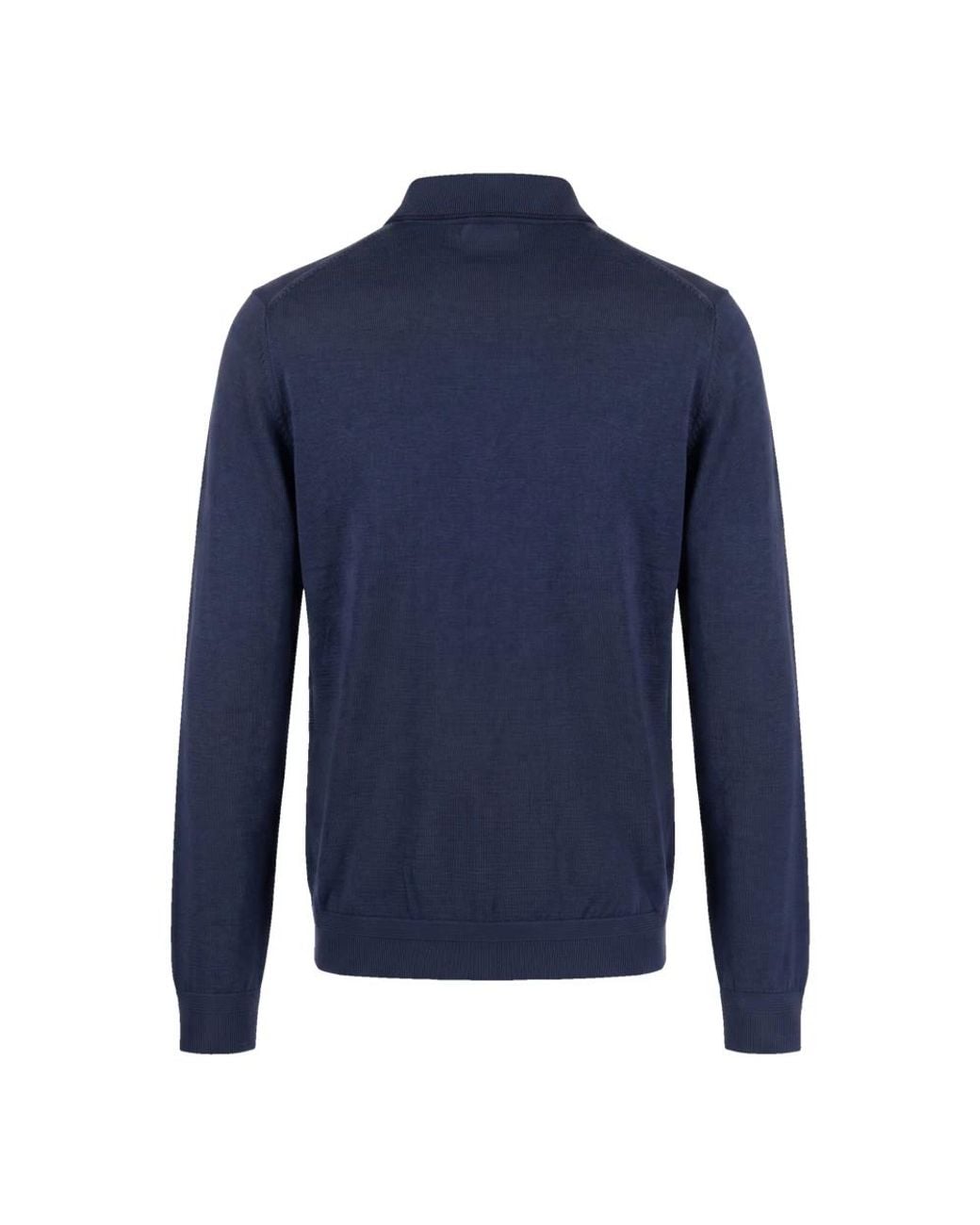 Emporio Armani Blue Polo Shirts for men
