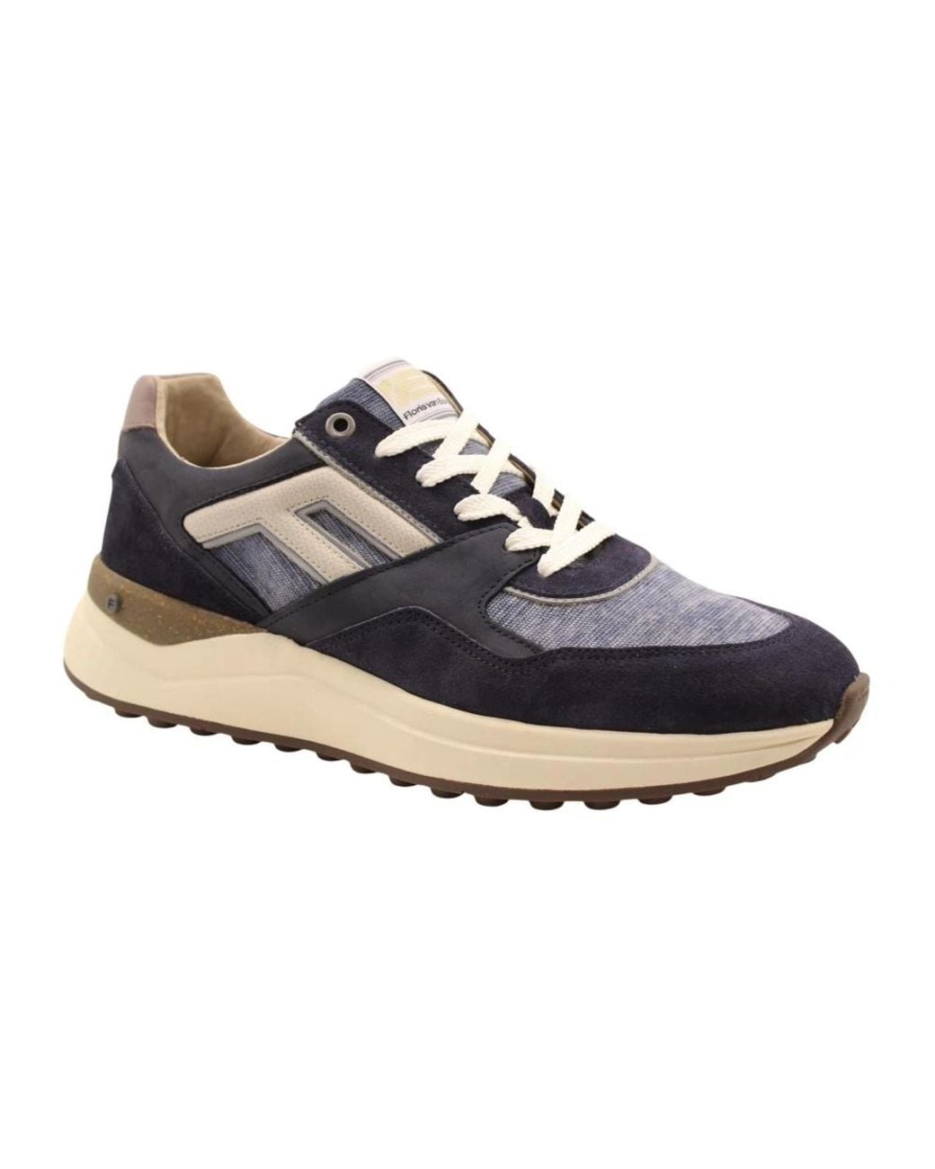Floris Van Bommel Blue Sneakers for men
