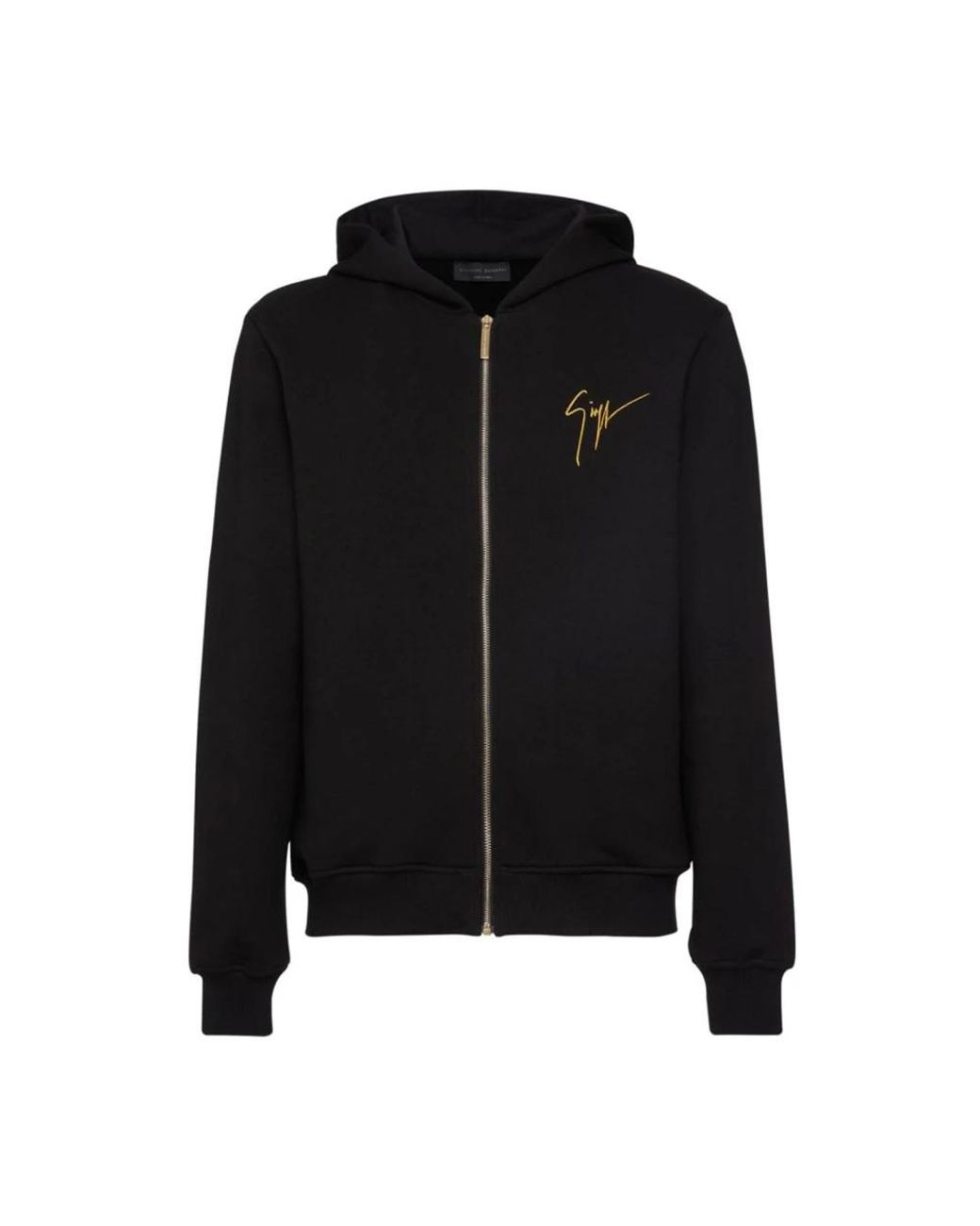 Giuseppe Zanotti Black Zip-Throughs for men