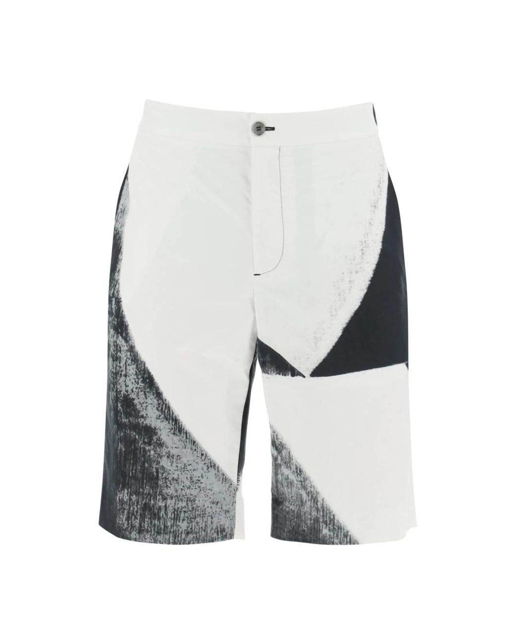 McQueen Blue Casual Shorts for men