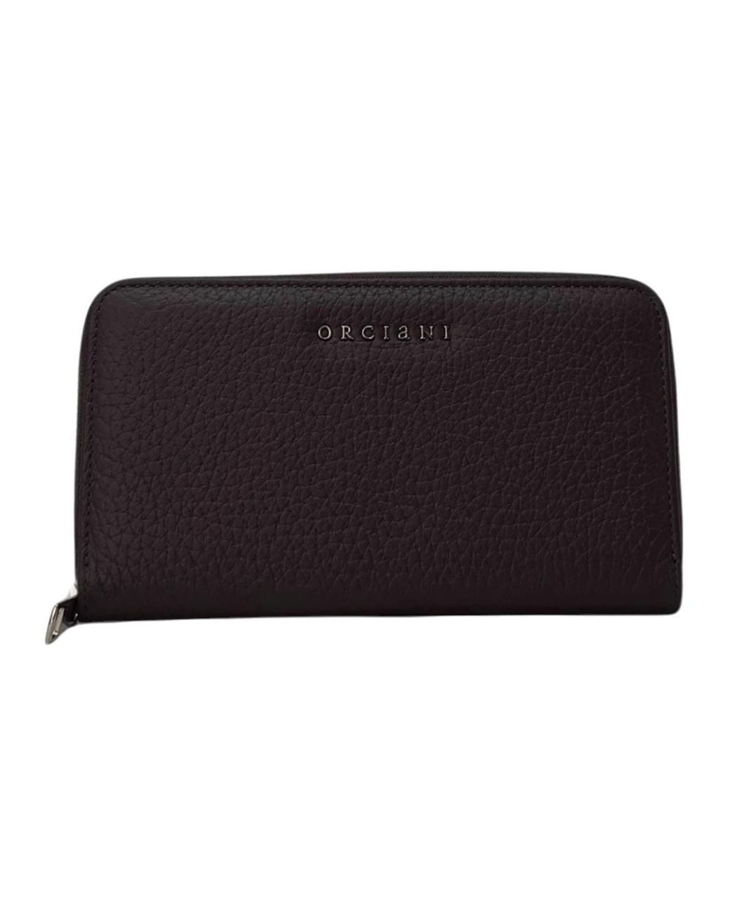 Orciani Black Zip Around Soft Geldbörse