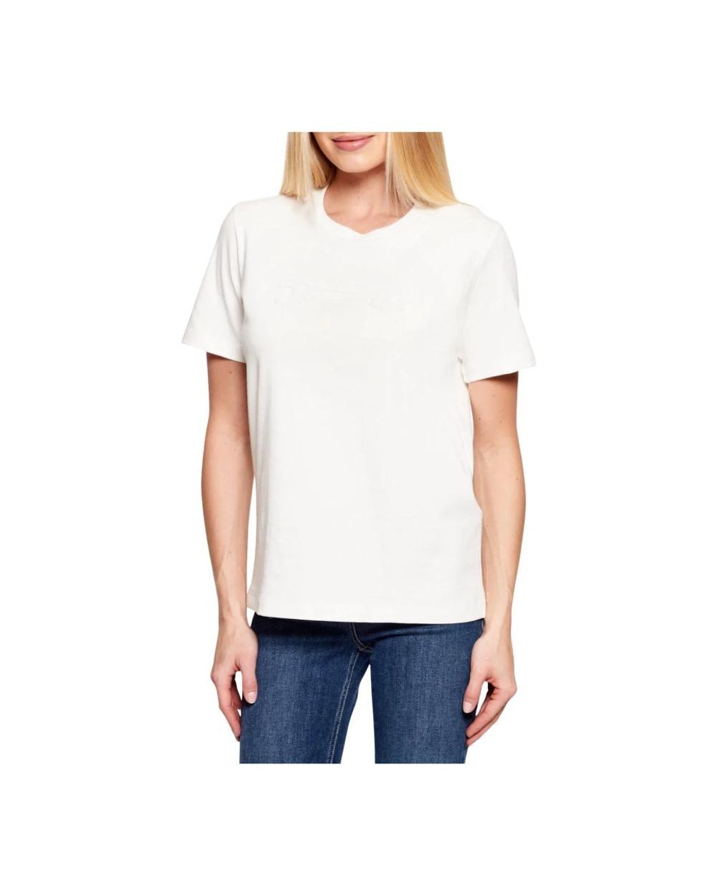 Elisabetta Franchi White T-Shirts