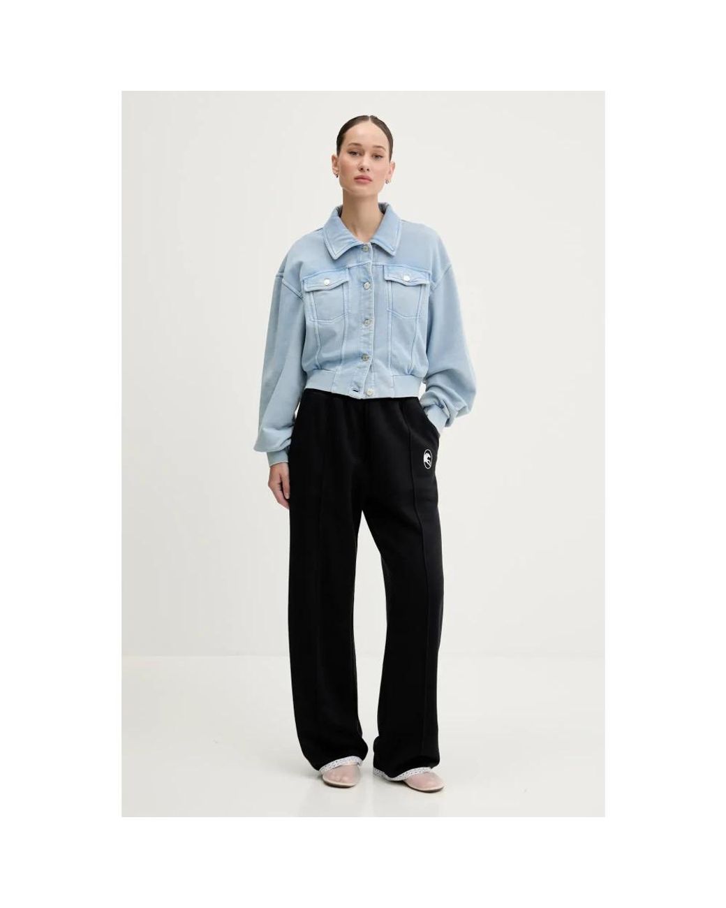 Denim Jackets Moschino de color Blue