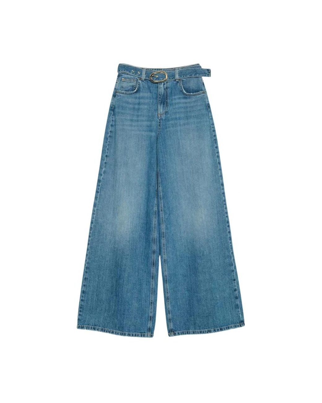 Twinset Blue Wide Jeans