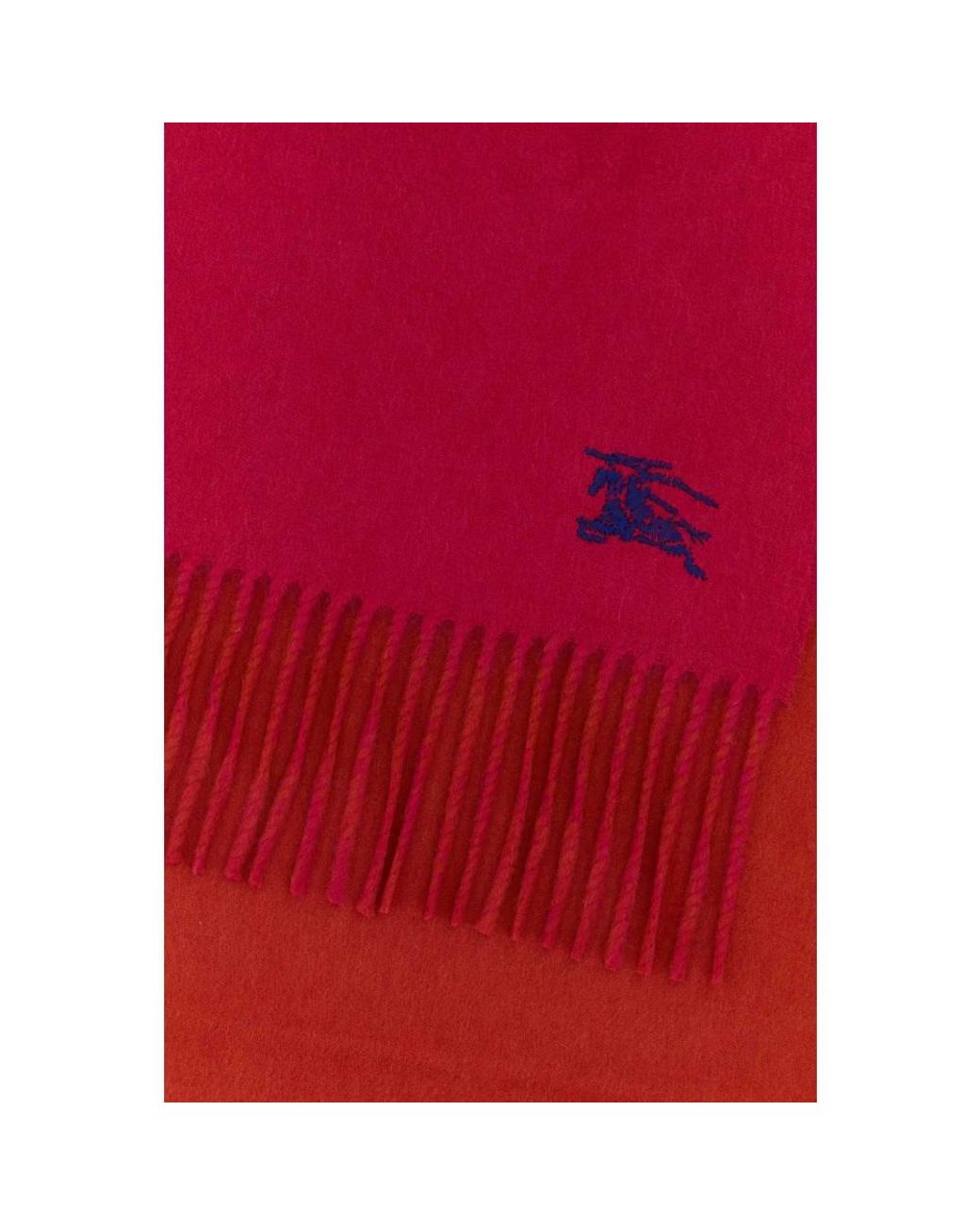 Burberry Red Winter Scarves