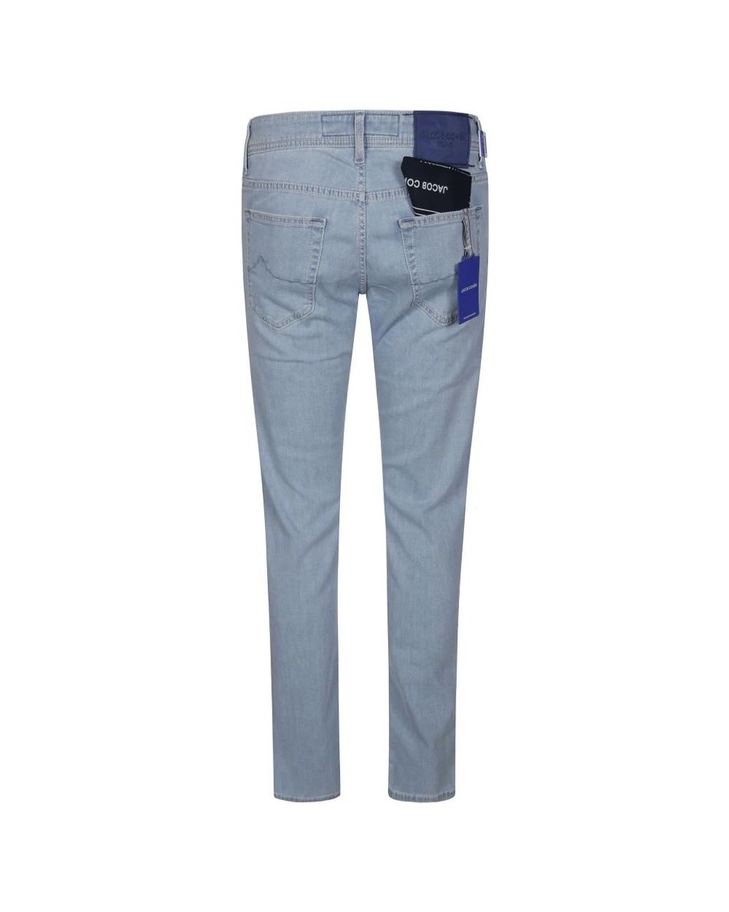 Jacob Cohen Blue Skinny Fit Jeans for men