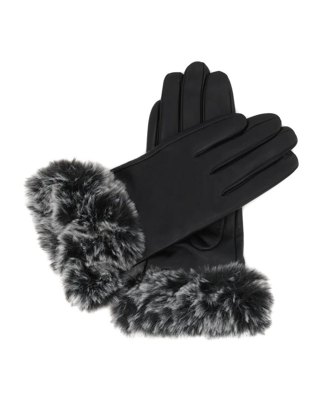 Kazar Accessoires ,Zwart ,Leer Domenica Handschoenen in het Black
