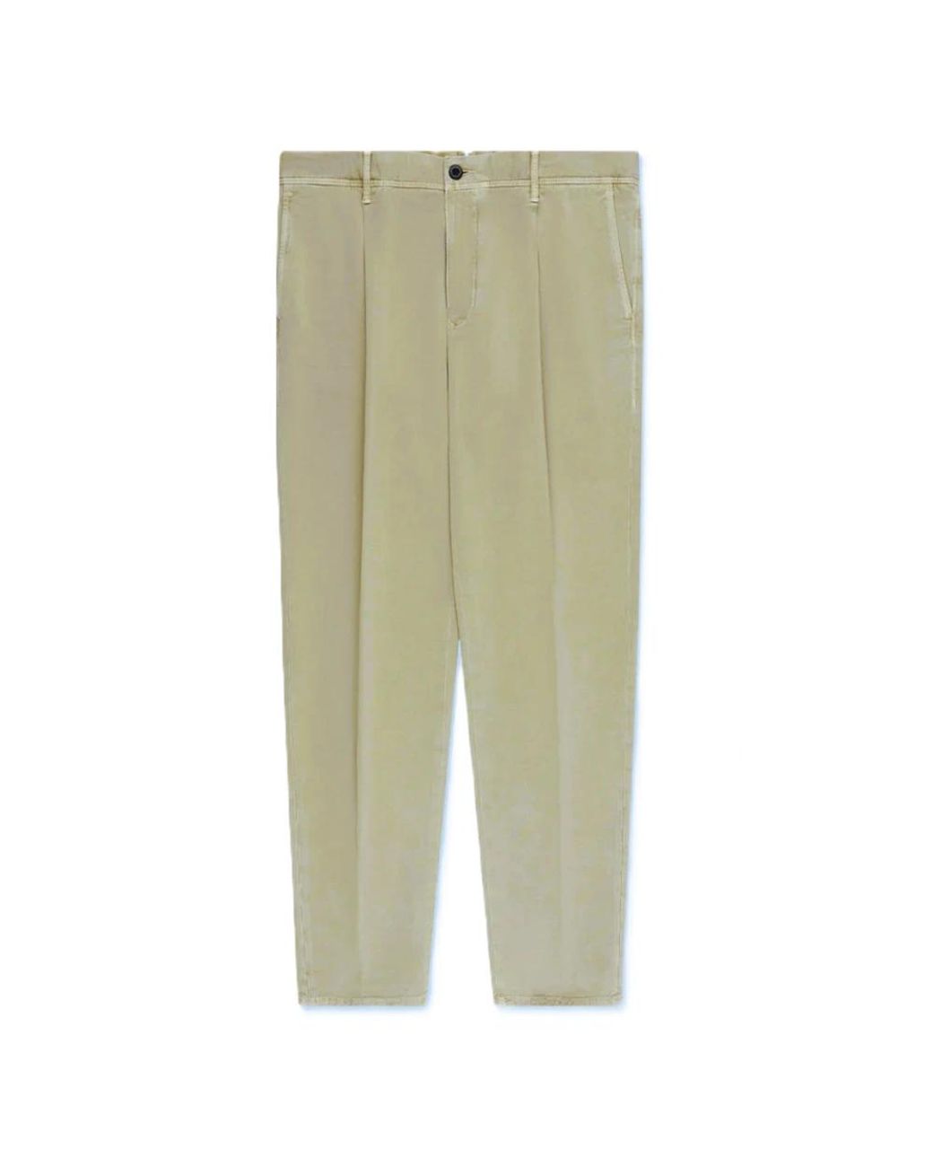 Incotex Green Chinos for men