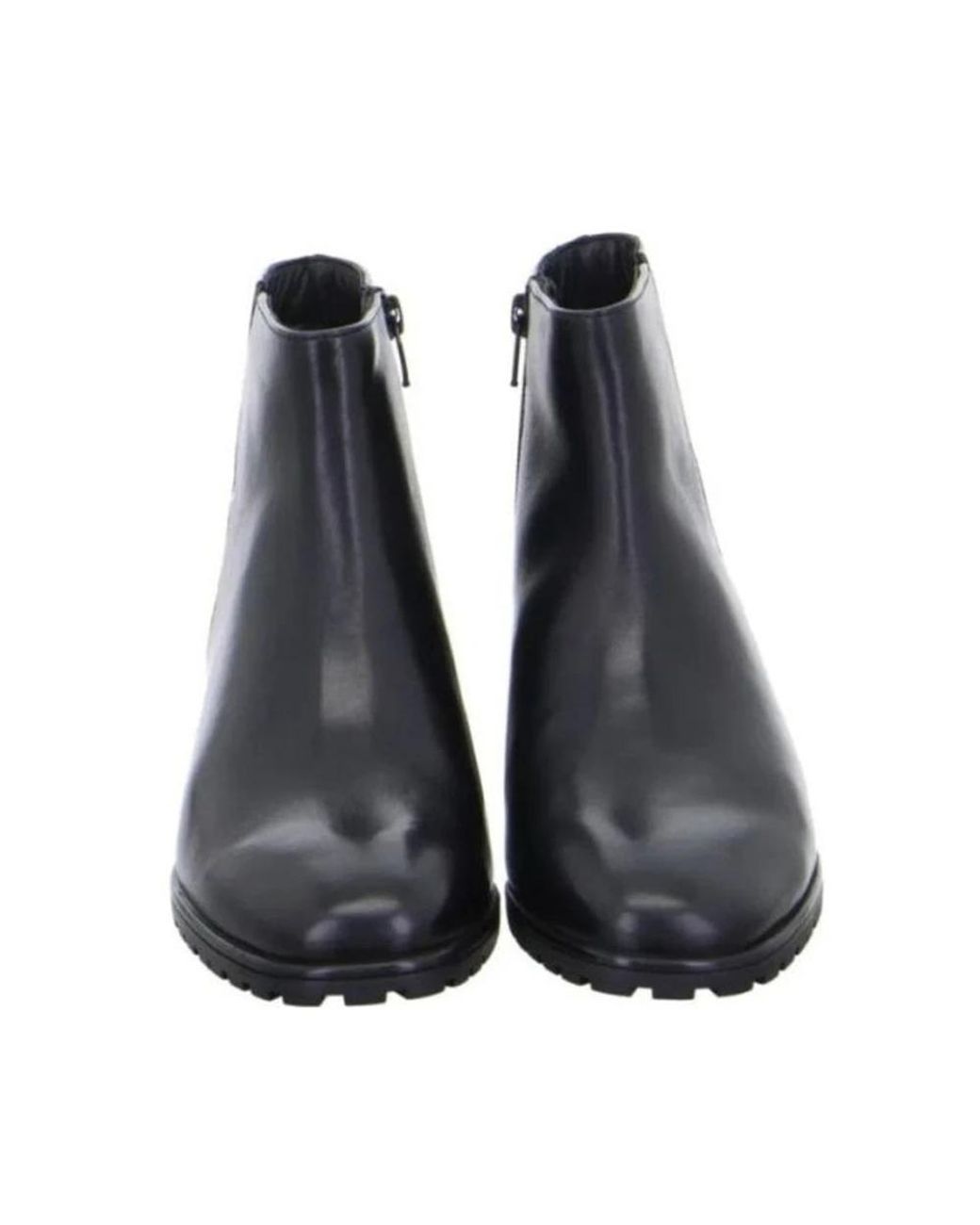 Ara Blue Heeled Boots