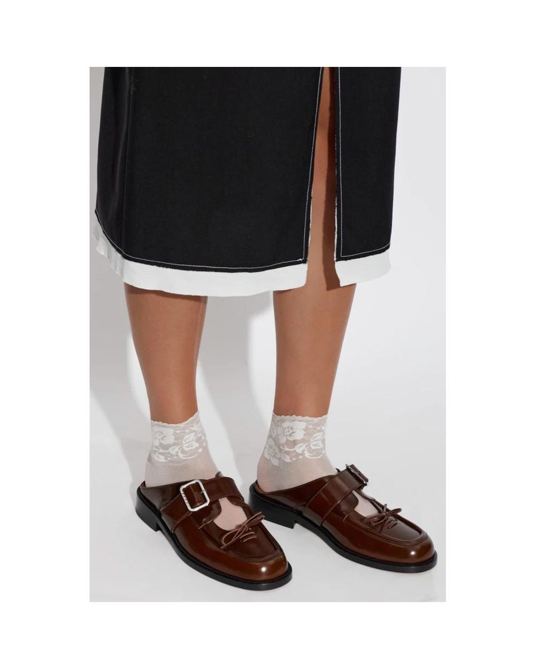 Mules Marni de color Brown