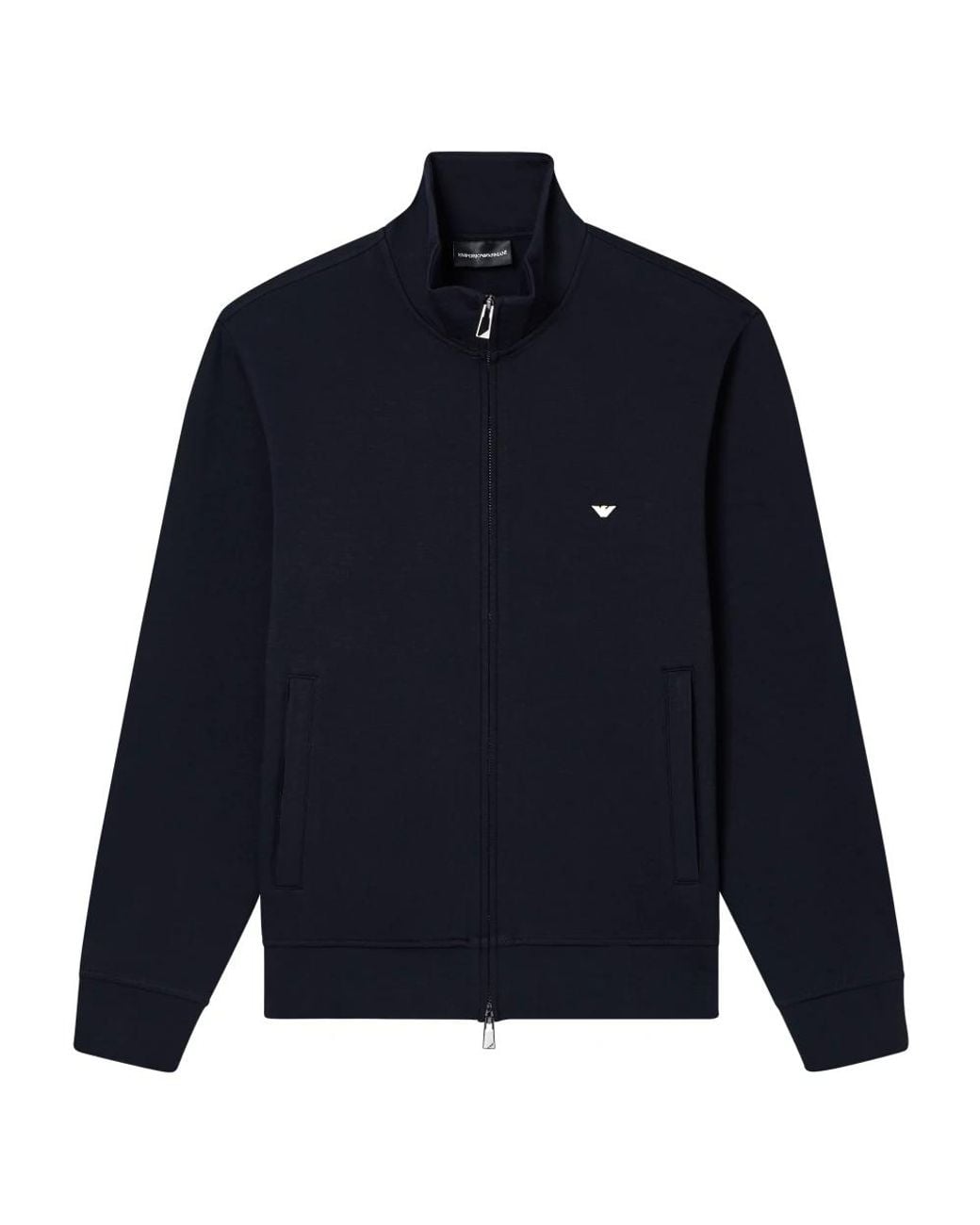 Emporio Armani Blue Zip-Throughs for men