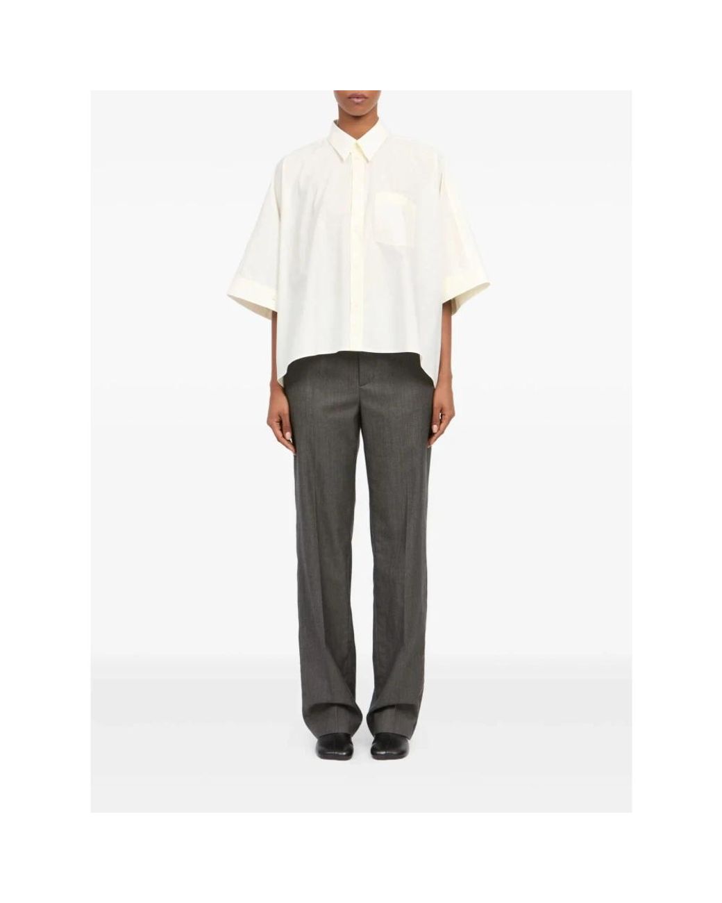 MM6 by Maison Margiela White Shirts