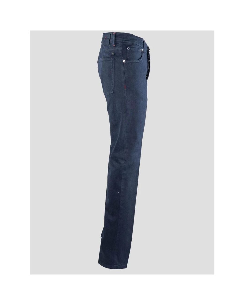 Kiton Blue Slim-Fit Jeans for men