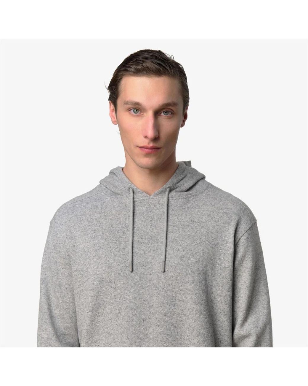 K-Way Gray Hoodies for men
