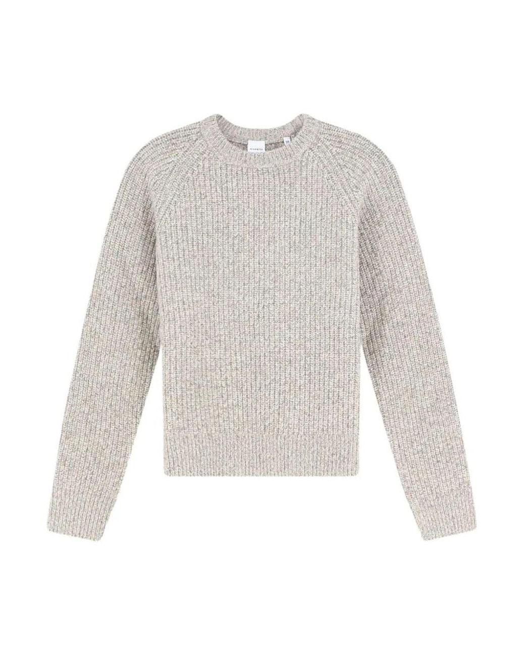 Aspesi White Round-Neck Knitwear