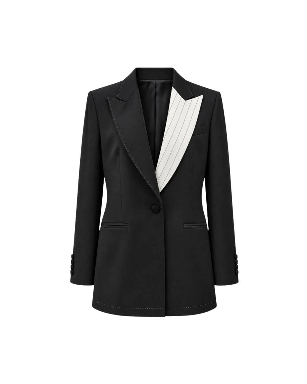 A PAPER KID Black Blazers