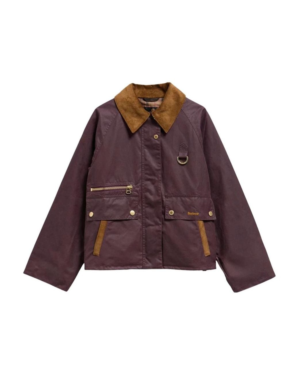 Barbour Purple Light Jackets