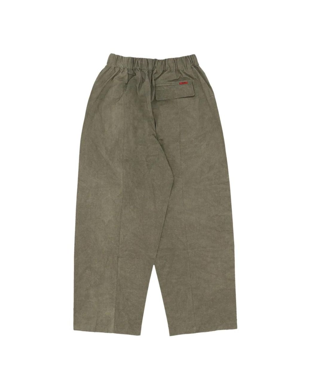 Acupuncture Green Wide Trousers for men