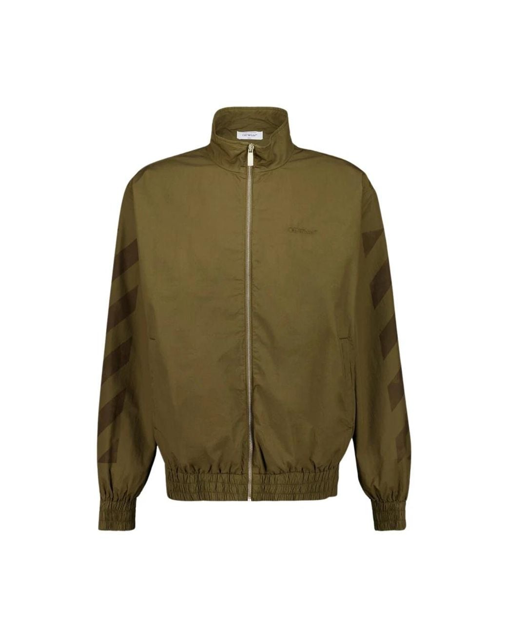 Off-White c/o Virgil Abloh Green Bomber Jackets for men