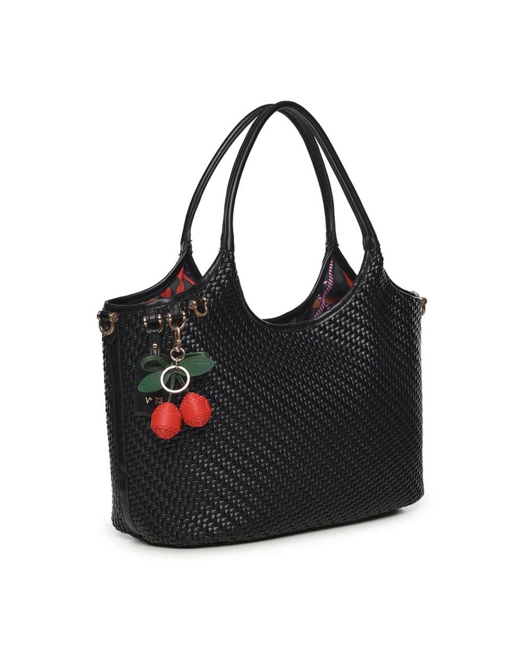 V73 Black Shoulder Bags