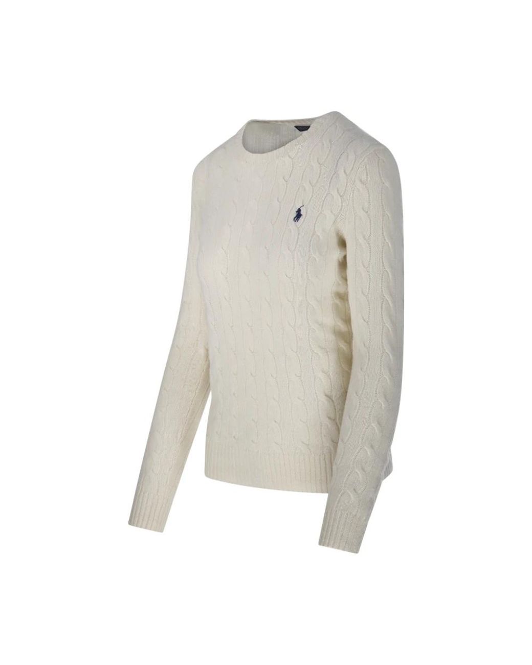 Ralph Lauren Gray Round-Neck Knitwear