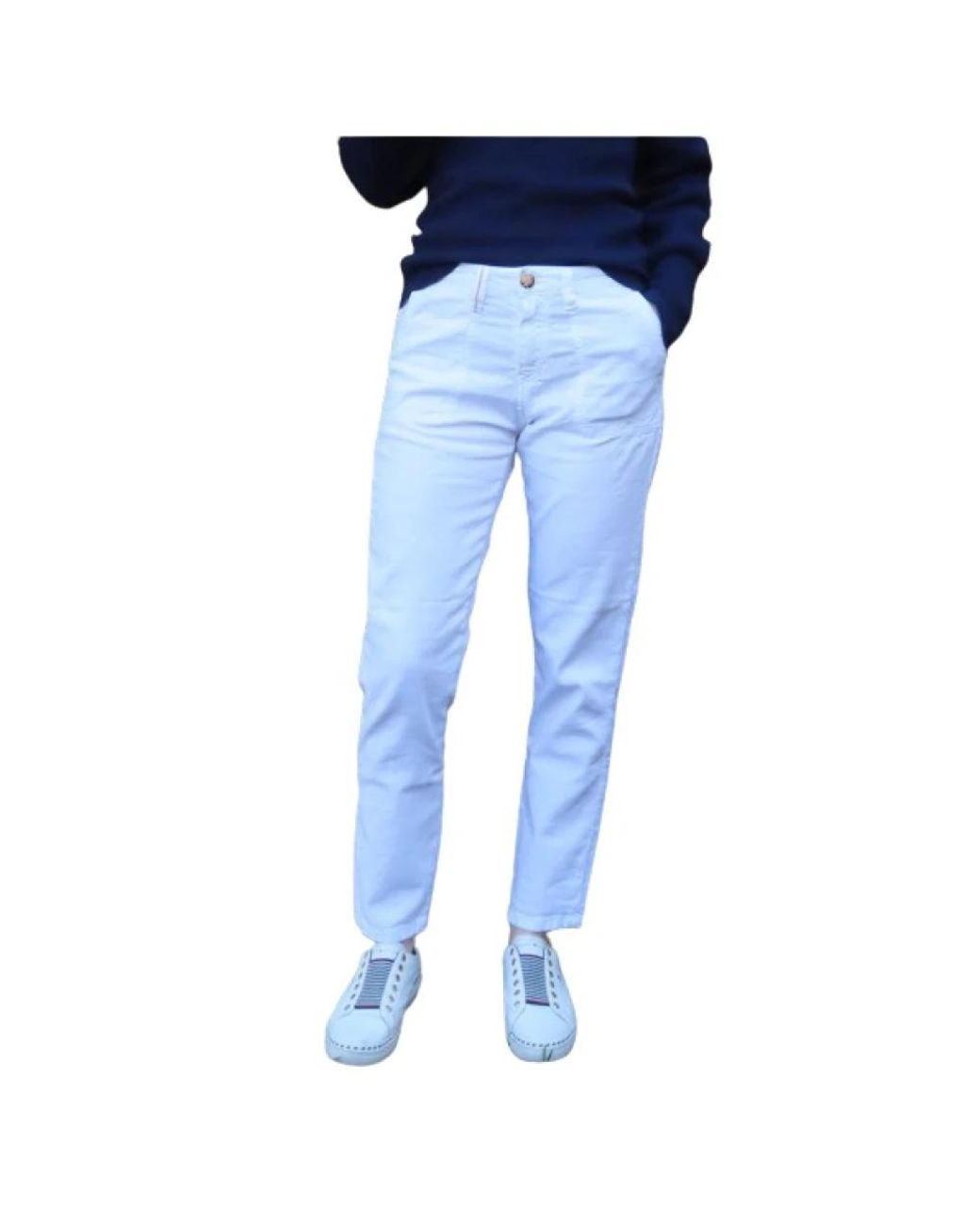 Islow Blue Slim-Fit Trousers