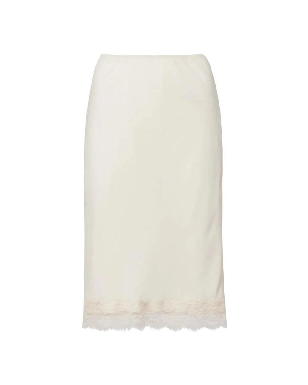 Rohe White Spitzenrock