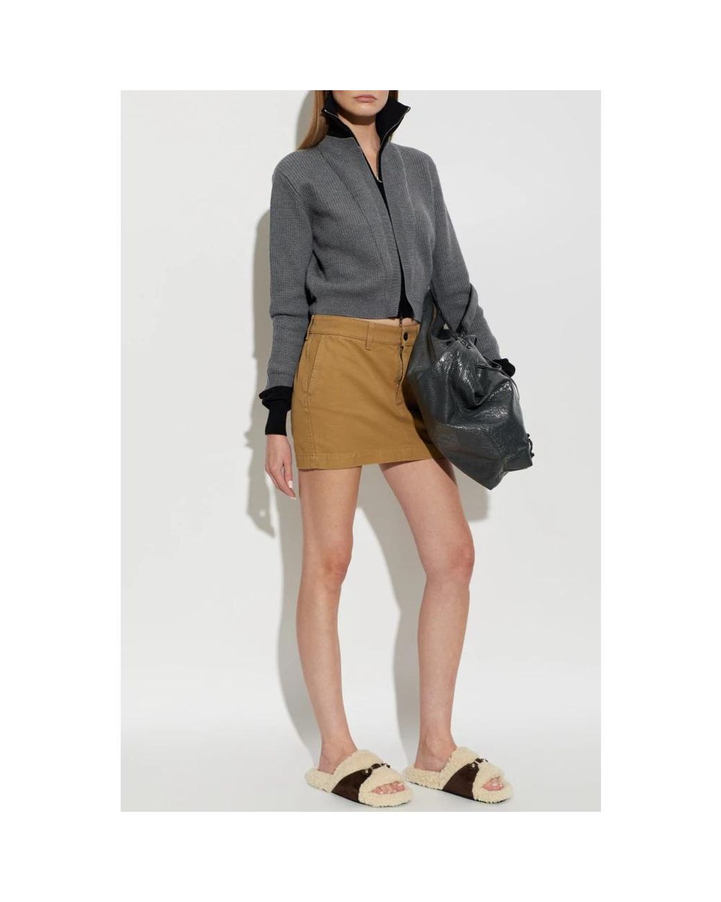 Cardigans Balenciaga de color Gray
