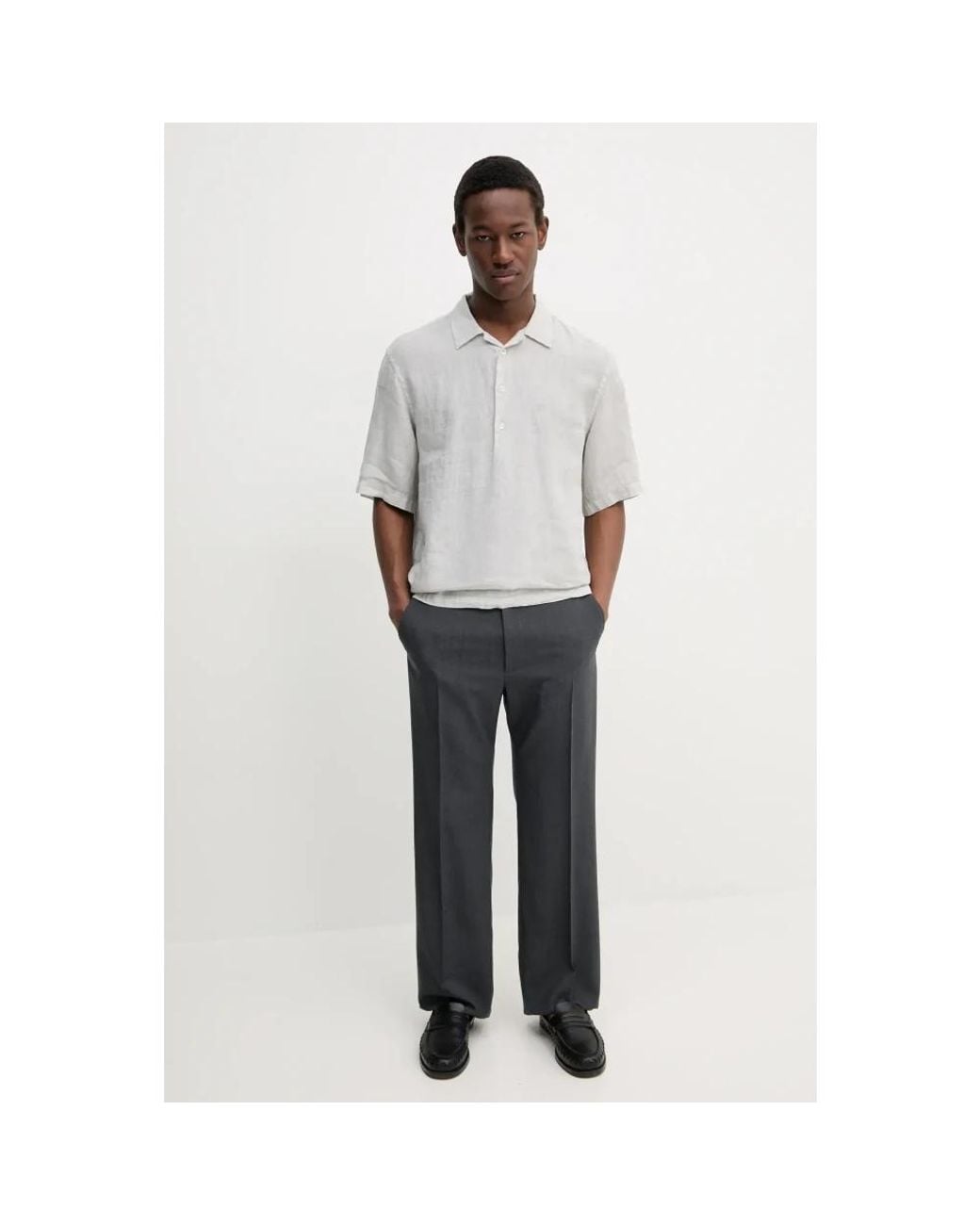 Polo Shirts Barena de hombre de color Gray