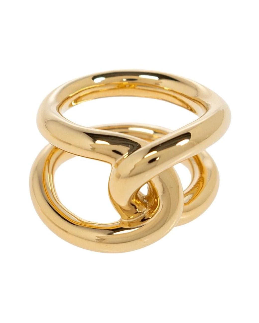 LIE STUDIO Agnes Ring in het Metallic