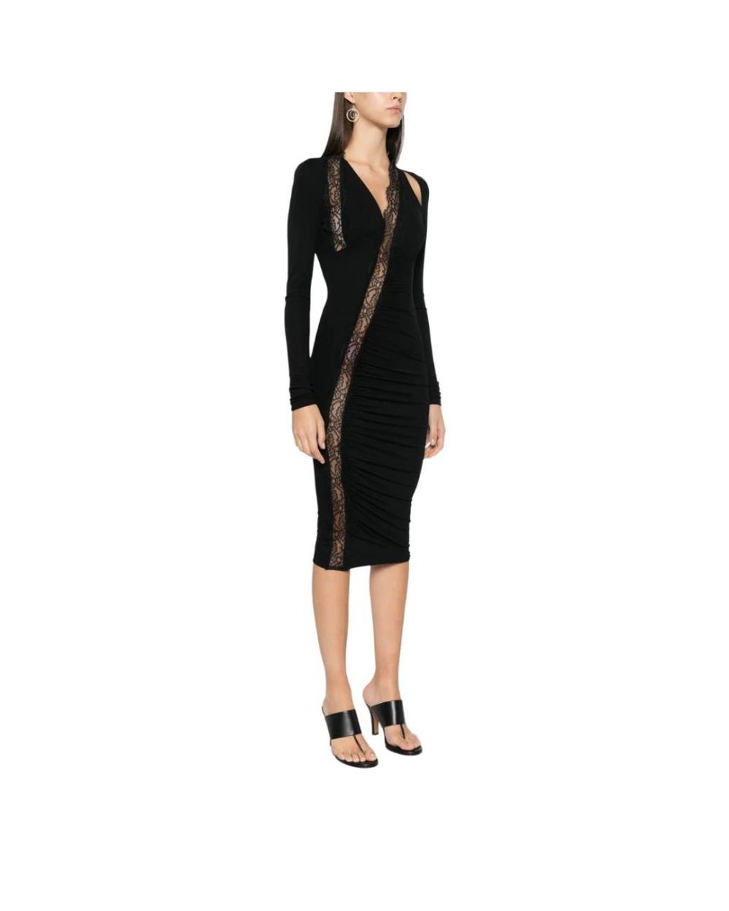 Pinko Black Midi Dresses