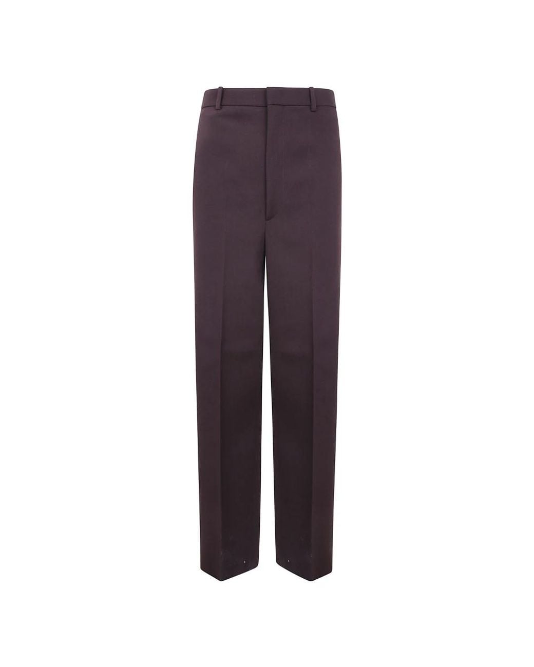 Jil Sander Purple Straight Trousers for men