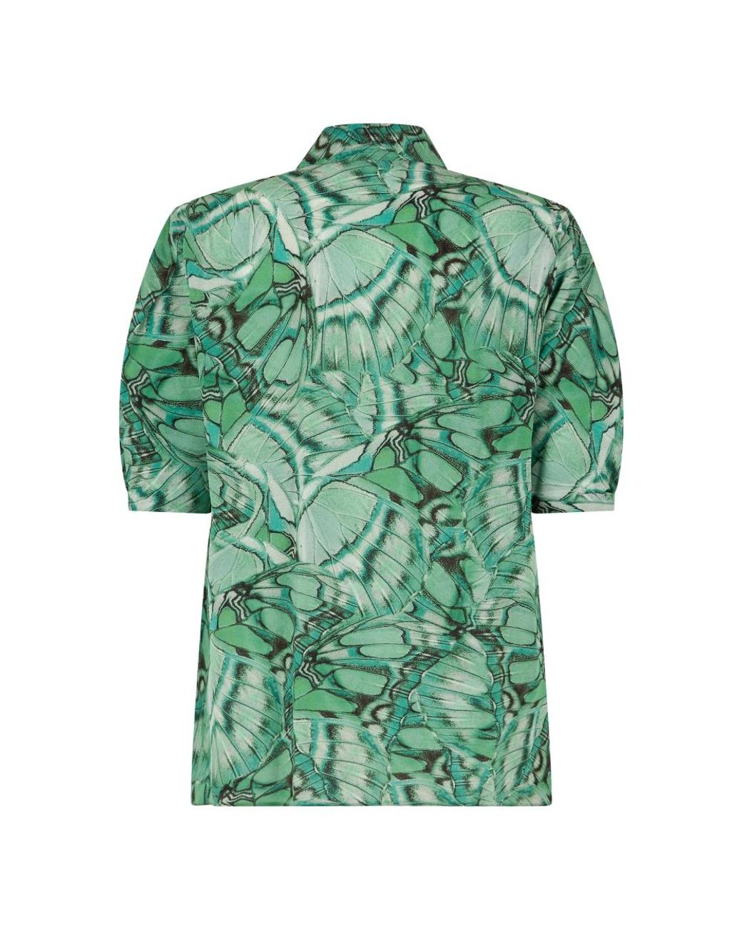 Alberta Ferretti Green Shirts