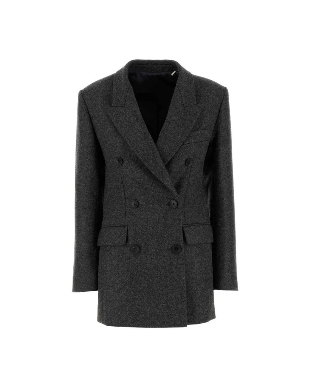 Isabel Marant Black Double-Breasted Coats