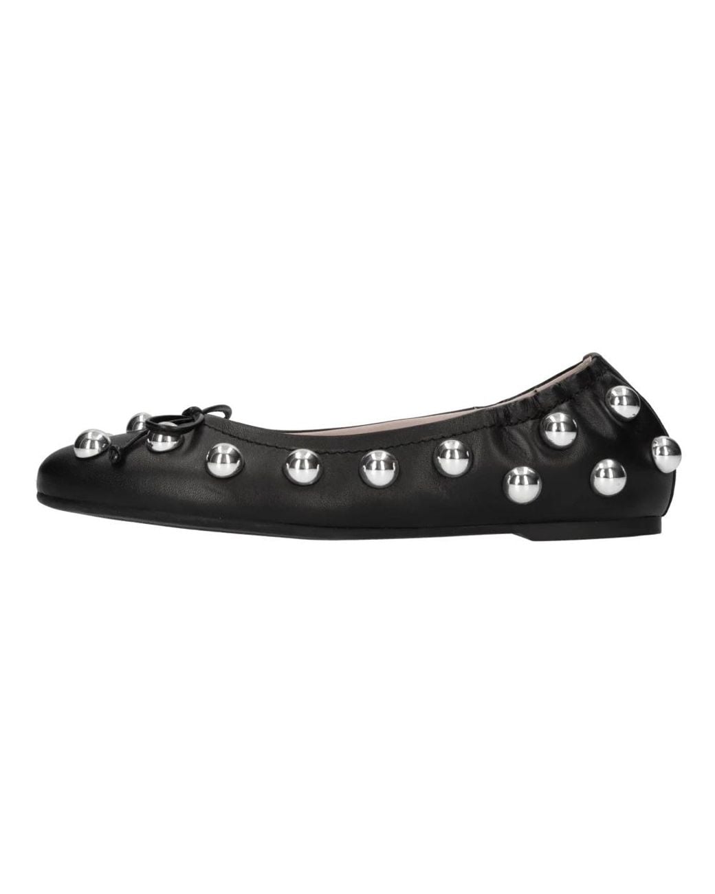Pedro Miralles Black Ballerina Shoes