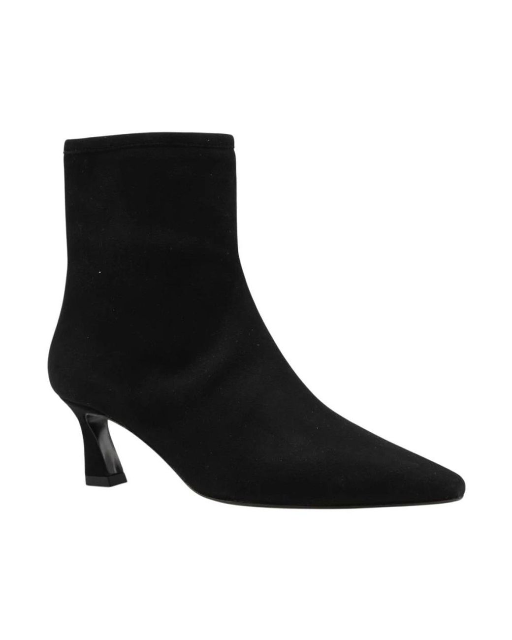 Gianmarco F. Black Heeled Boots