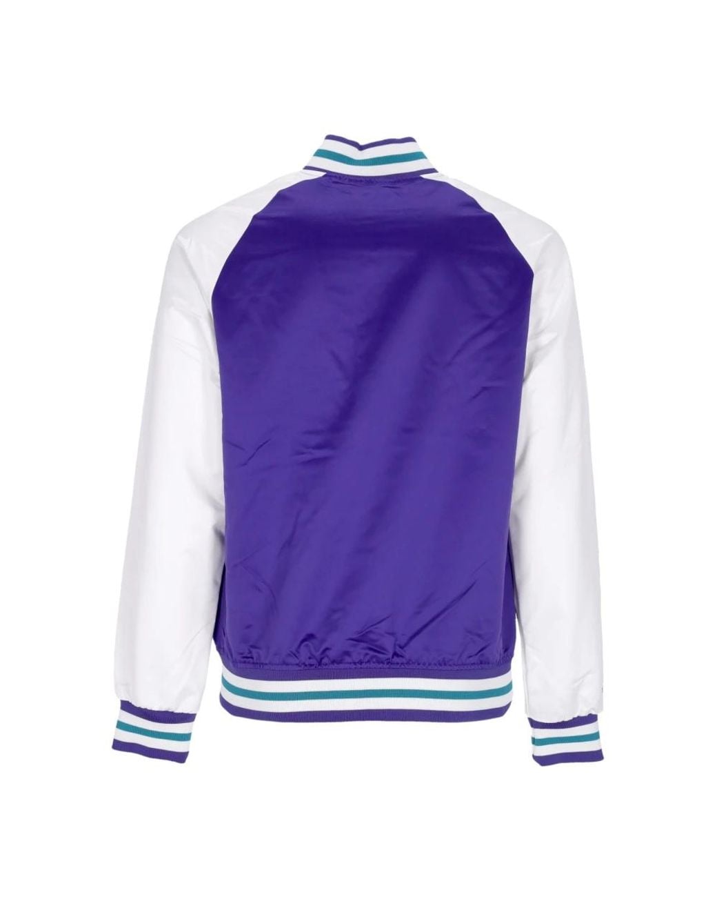 Mitchell & Ness Purple Bomber Jackets for men