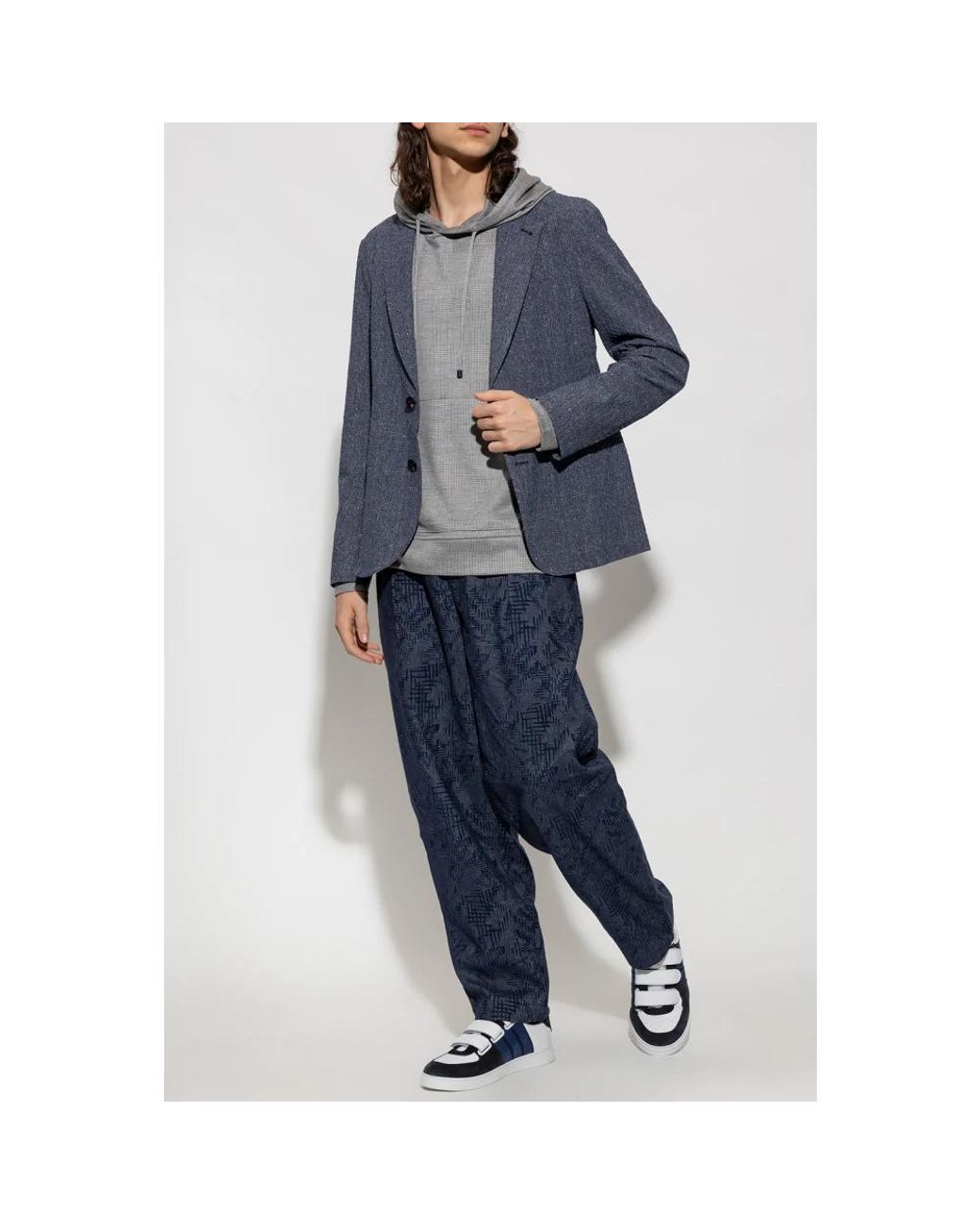 Emporio Armani Blue Blazers for men