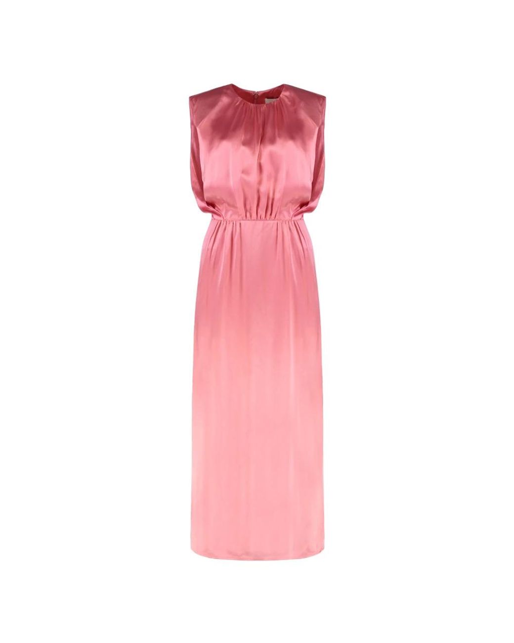 Yves Salomon Pink Midi Dresses