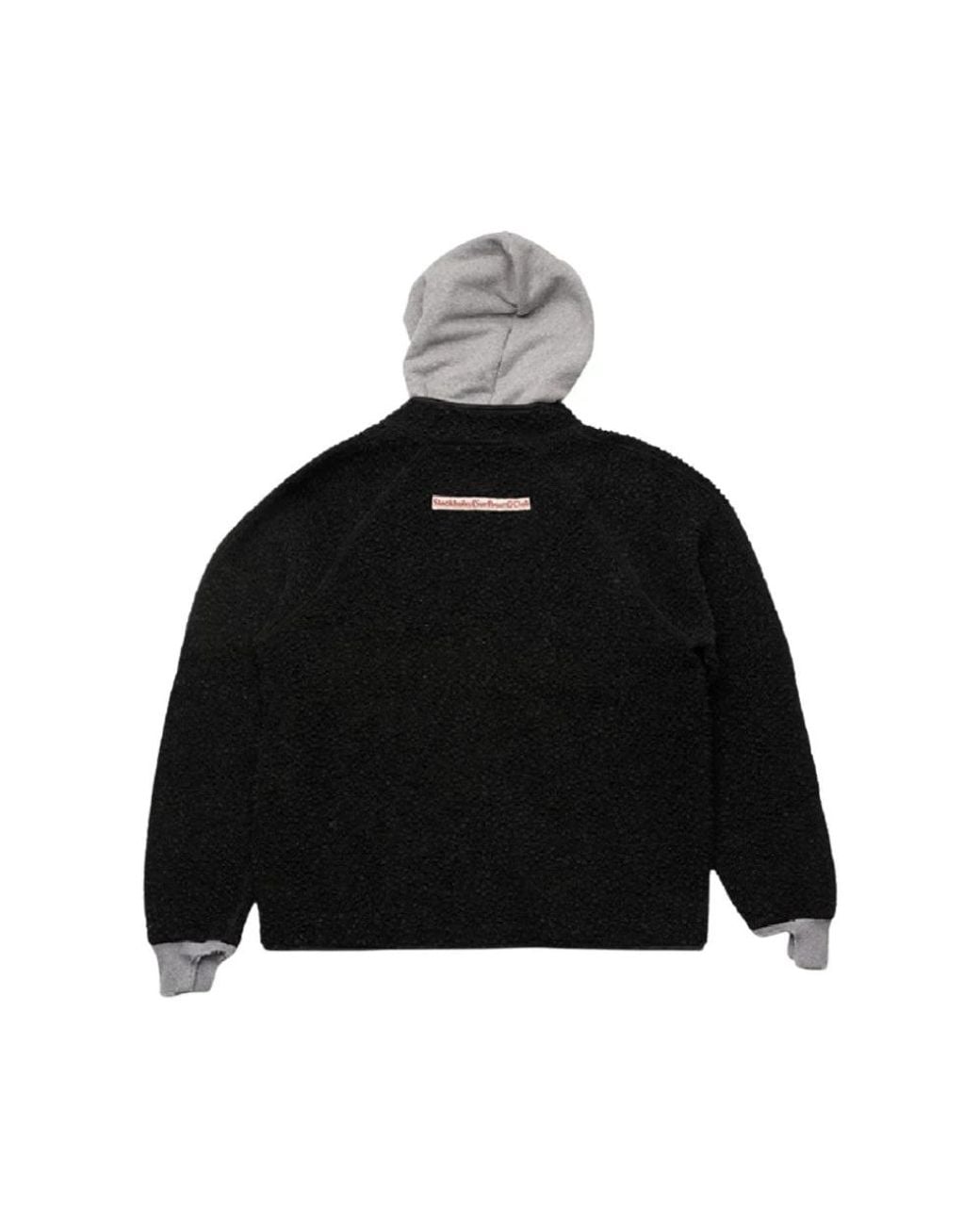 Stockholm Surfboard Club Black Hoodies for men