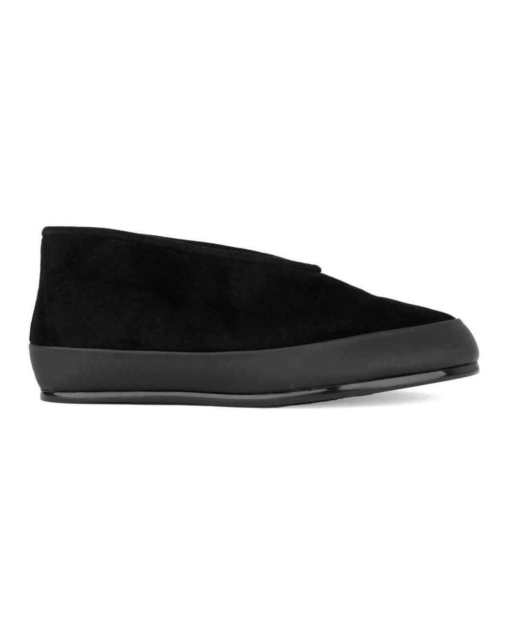 Linda Baumann Black Slippers