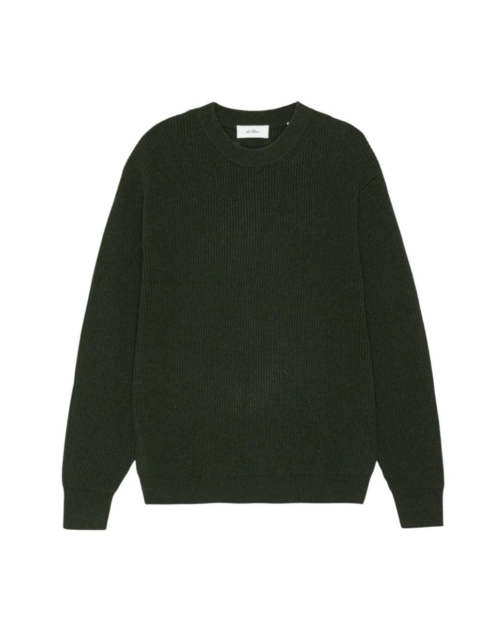 Les Deux Green Round-Neck Knitwear for men