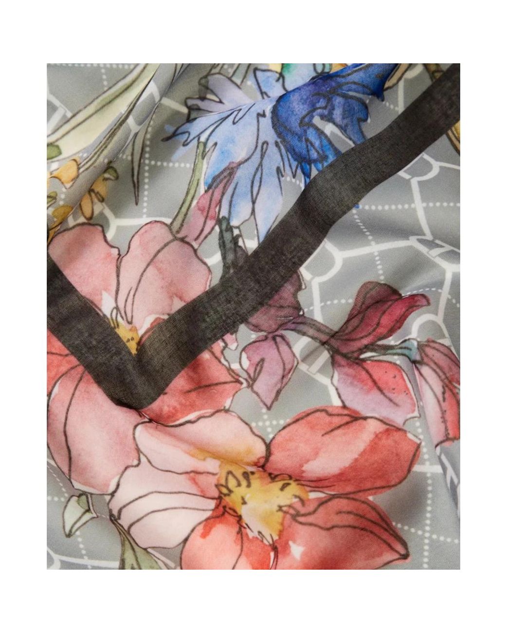 Twinset Red Silk Scarves