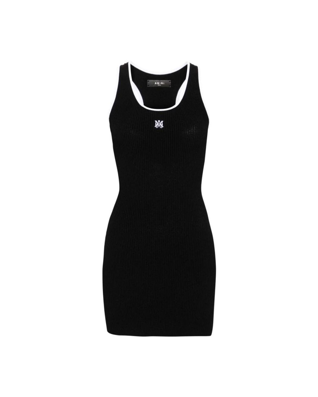 Amiri Black Short Dresses