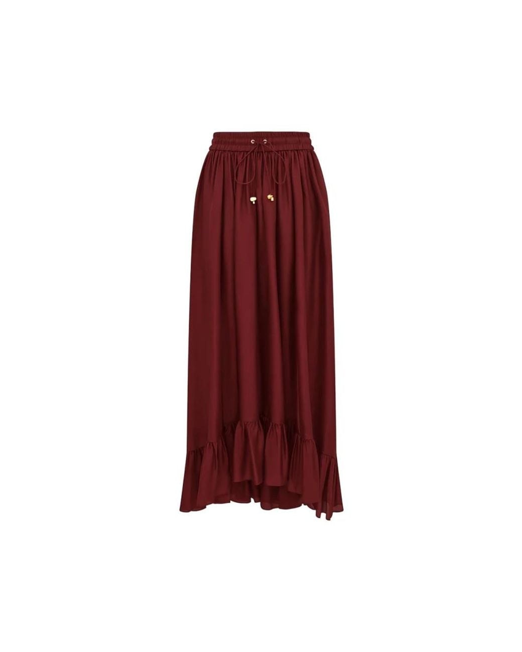 Zimmermann Red Maxi Skirts