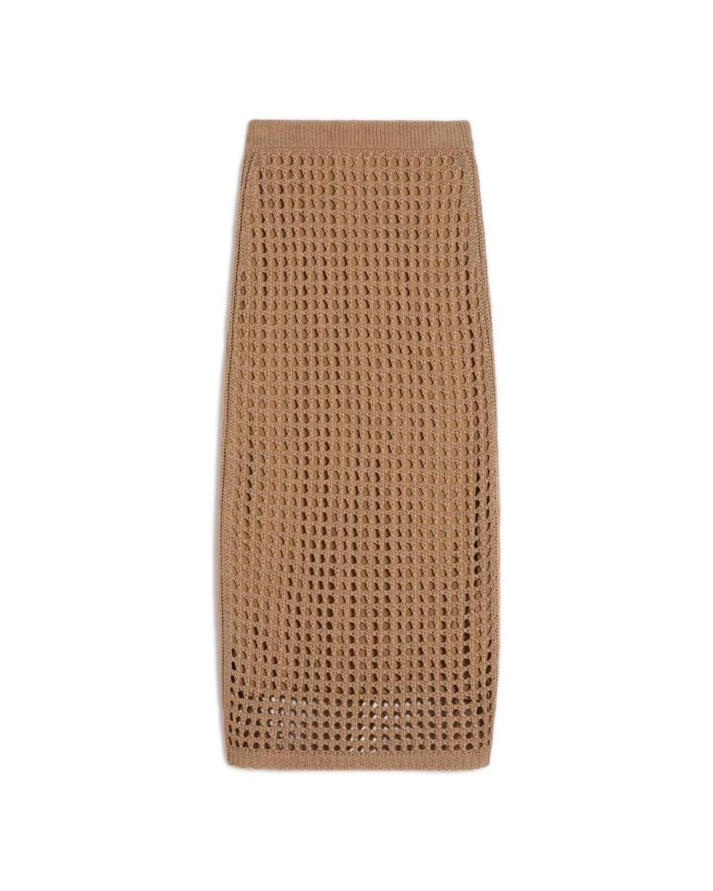 Max Mara Brown Midi Skirts
